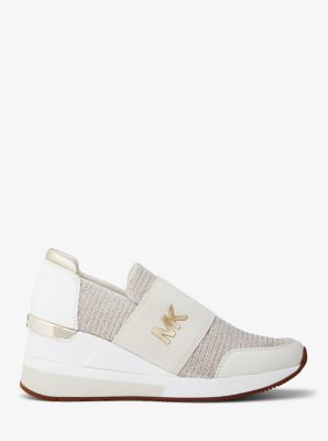 Michael kors sale felix trainer gold