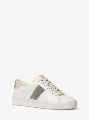 Michael kors irving stripe sneakers best sale