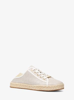 Libby Glitter Chain Mesh Collapsible-Heel Sneaker image number 0