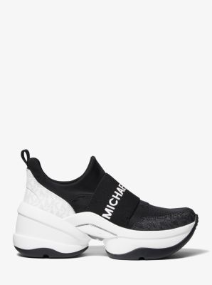 Olympia Logo Tape Scuba Slip-On Trainer | Michael Kors [US]