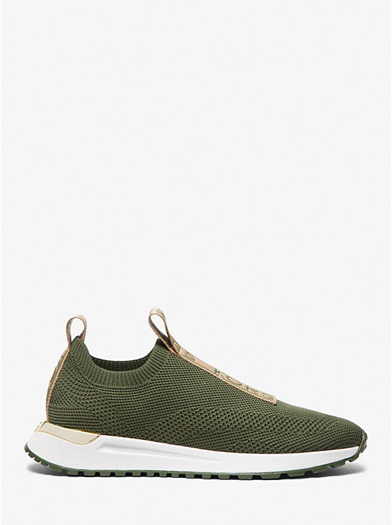 Bodie Logo Tape Stretch Knit Slip-On Trainer image number 1