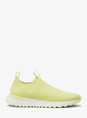 Sneaker Bodie slip-on in maglia stretch con fettuccia con logo image number 1