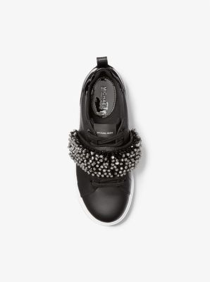 Emmett Embellished Leather Sneaker