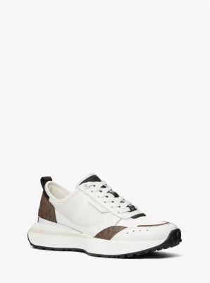 Michael kors white sneakers on sale sale