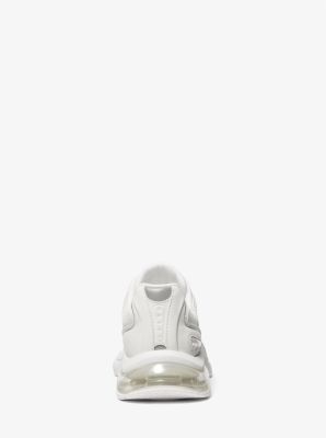 Louis Vuitton Run 55 Sneaker, Silver, 34