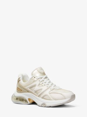 Michael kors metallic clearance trainers