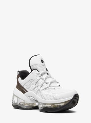Olympia Sport Extreme Leather and Mesh Trainer image number 0