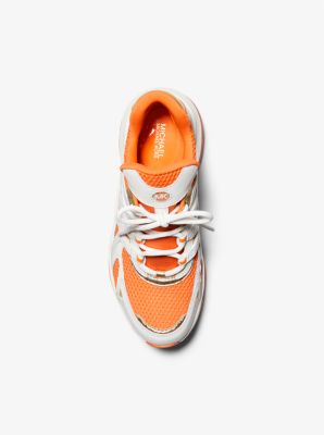 Michael kors trainers hotsell orange