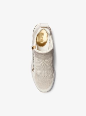 Willis Metallic Stretch Knit Trainer