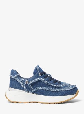 Ari Frayed Denim Trainer