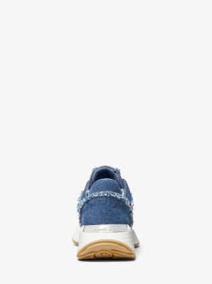 Ari Frayed Denim Trainer image number 2