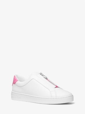 Keaton Leather Zip-Up Sneaker image number 0