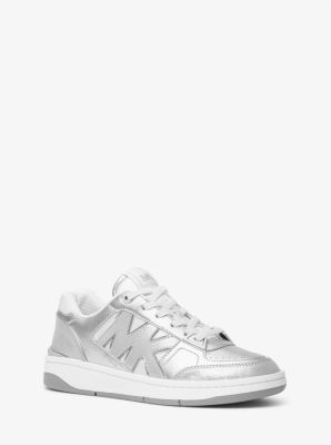 Sneaker Rebel van metallic leer image number 0