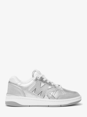 Sneaker Rebel van metallic leer image number 1