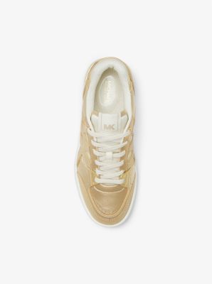 Rebel Metallic Leather Sneaker image number 3