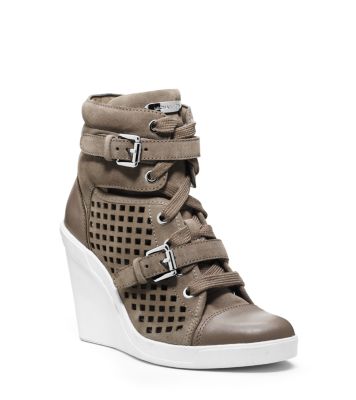 michael kors wedges sneakers