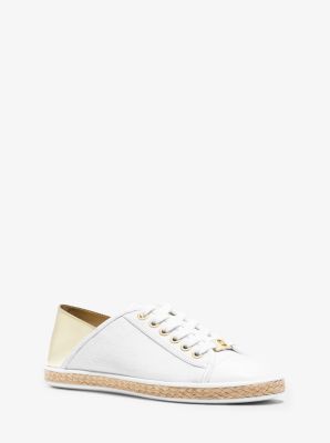 michael michael kors granger canvas trek sneaker