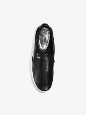 Keaton Leather Slip-On Sneaker | Michael Kors Canada