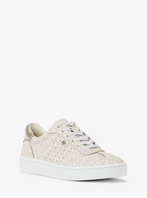 MK Sneaker Scotty Mit Signature-Logomuster - Natur