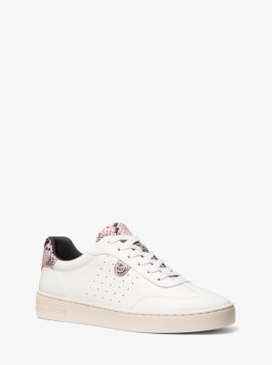 Scotty Snake Embossed Leather Sneaker image number 0