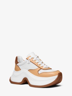 MK Sneaker Arla Aus Leder - Braun