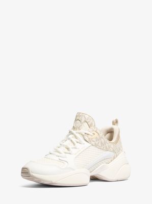 Sneaker Bowie van mesh met kenmerkend logo