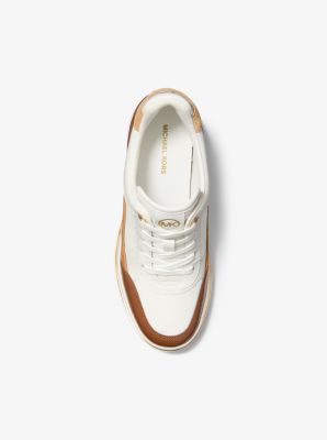 Emmy Leather Wedge Trainer
