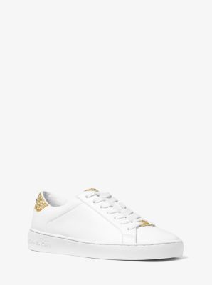 michael kors irving glitter sneakers