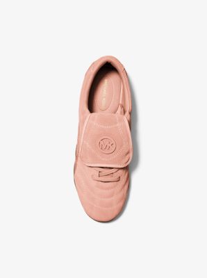 Kyler Suede and Mesh Trainer in SOFT PINK | Michael Kors