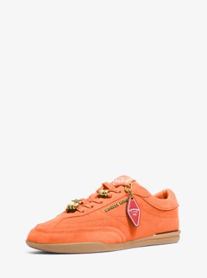 Nolan Embellished Suede Sneaker