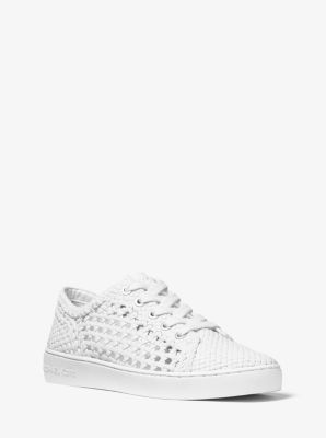 Desi Woven Leather Sneaker | Michael Kors