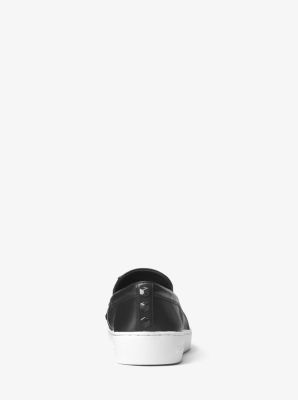 Keaton Studded Leather Slip-On Sneaker