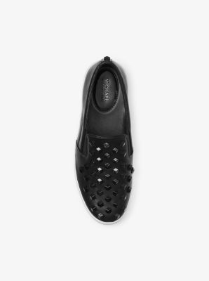 Keaton Studded Leather Slip-On Sneaker