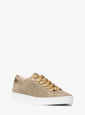 michael kors metallic sneakers