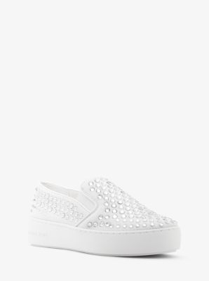 michael kors trent embellished slip on