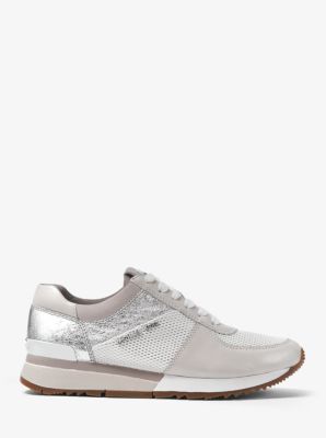 Allie Metallic Leather Sneaker