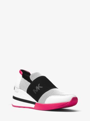 michael kors felix trainer black