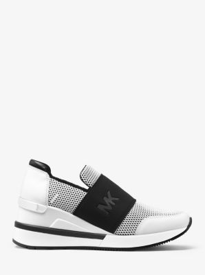 michael kors felix trainer white