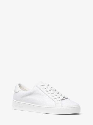 Michael kors irving glitter 2024 sneakers