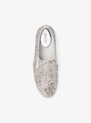 Michael kors keaton glitter slip on new arrivals