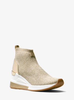 Michael kors skyler hot sale knit sneaker