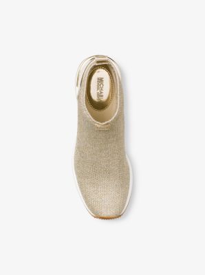 Michael kors skyler slip on gold sale