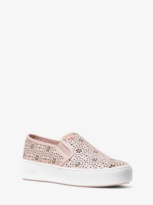 michael kors trent slip on pink