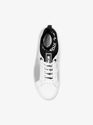 Michael Kors Ace Mesh And Scuba Sneaker 