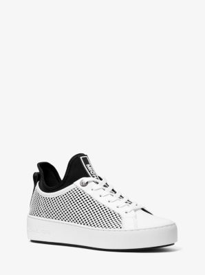 michael kors ace lace up sneakers