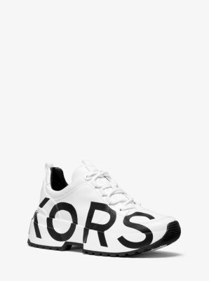 Cosmo Printed Leather Trainer | Michael Kors