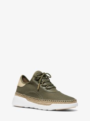 Leather Lace-Up Sneaker | Michael Kors