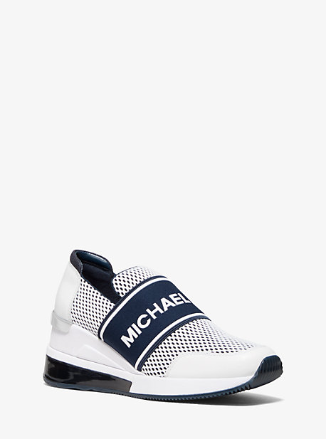 Felix Extreme Scuba and Leather Trainer | Michael Kors