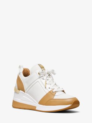 Georgie Leather Trainer | Michael Kors