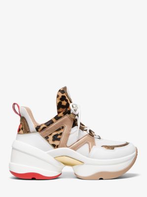 michael michael kors olympia trainer sneakers